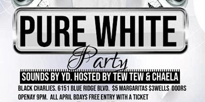 Primaire afbeelding van Pure All White Party