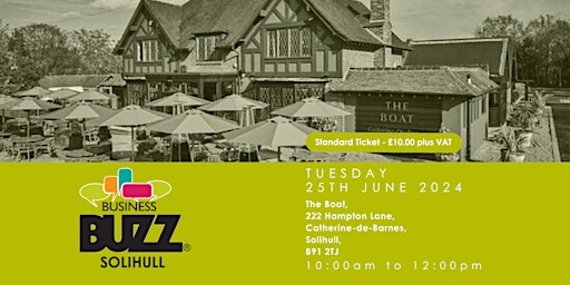 Imagem principal de Business Buzz In Person Networking - Solihull