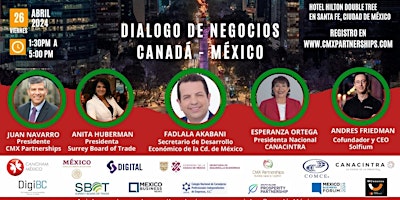Primaire afbeelding van Dialogo de Negocios Canadá- México