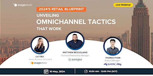 Imagem principal do evento 2024’s Retail Blueprint: Unveiling Omnichannel Tactics That Work