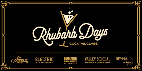 Rhubarb Days Cocktail Class
