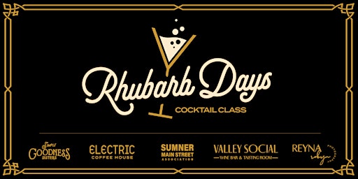 Image principale de Rhubarb Days Cocktail Class