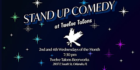 Stand Up Comedy at Twelve Talons