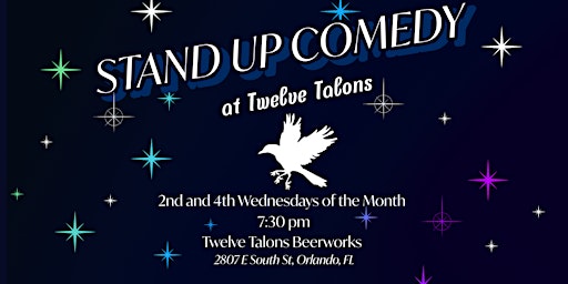 Imagem principal do evento Stand Up Comedy at Twelve Talons