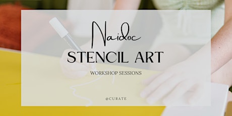 Naidoc Stencil Art Workshop Session