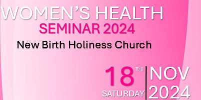 Imagem principal de NB Women's Health Seminar 2024