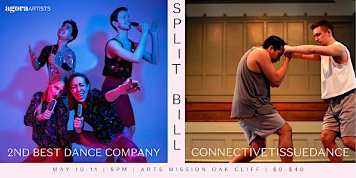 Imagem principal do evento Split Bill: 2nd Best Dance Company + connectivetissuedance