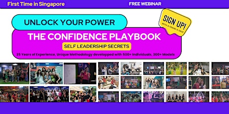 Confidence Playbook Part 4 - SELF LEADERSHIP SECRETS- Free webinar