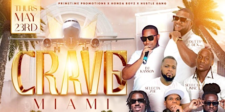 CRAVE MIAMI - THE ULTIMATE ALL WHITE PARTY