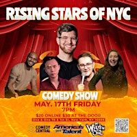 Imagem principal do evento Rising Stars of NYC Comedy Show