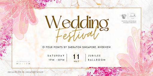 Primaire afbeelding van Wedding Festival @ Four Points By Sheraton Singapore, Riverview