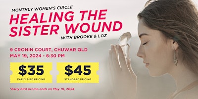 Imagem principal do evento Monthly Women's Circle - Healing The Sister Wound