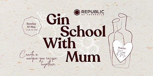 Imagem principal do evento Gin School: Mother's Day Edition