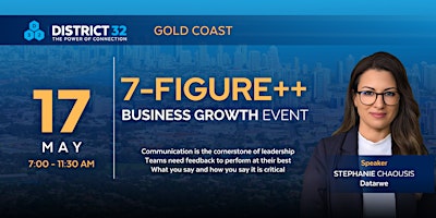 Imagem principal de District32 Connect Premium $1M Event in Gold Coast – Fri 17 May