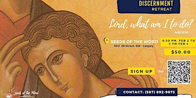 Immagine principale di Discernment Retreat: Lord, What am I to do? 