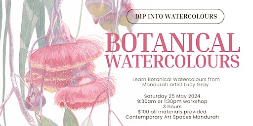 Imagen principal de Botanical Watercolour Painting Workshop with Lucy Gray
