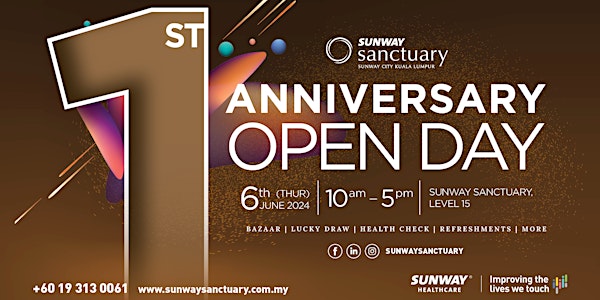 Sunway Sanctuary's 1st Anniversary Open Day