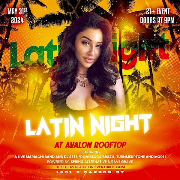 Latin Night at Avalon Rooftop