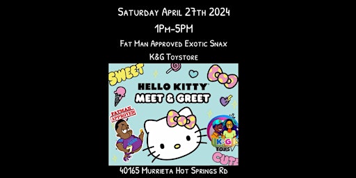 Hello Kitty Meet & Greet / Exclusive Experience  primärbild