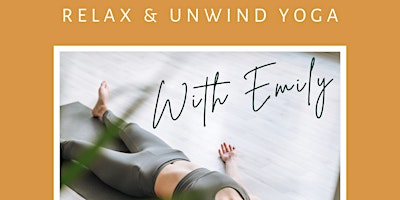 Hauptbild für 90 Minute Relax & Unwind Yoga: Mindful Movement & Yoga Nidra Workshop