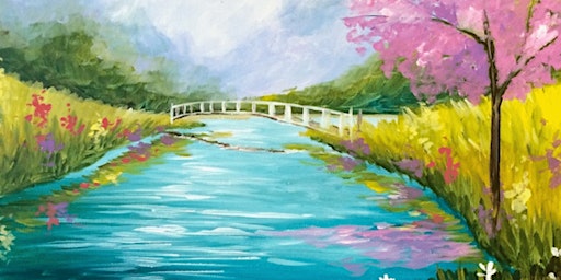 Imagem principal do evento Springtime Waters - Paint and Sip by Classpop!™