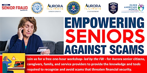 Primaire afbeelding van Empowering Seniors Against Scams Workshop