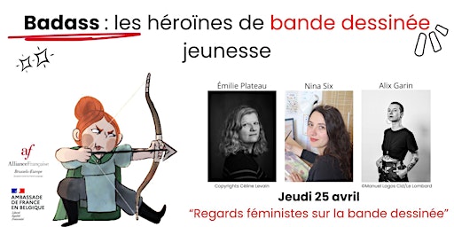 Imagem principal do evento Exposition Badass - les héroïnes de bande dessinée