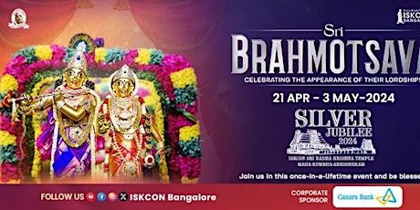 Sri Brahmotsava ISKCON Bangalore