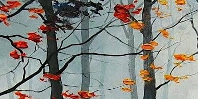 Imagem principal de Paint and Sip Class-Autumn Landscape