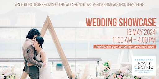 Imagen principal de 2024 Wedding Showcase (Hyatt Centric Victoria Harbour Hong Kong)