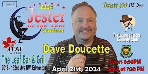 Imagem principal de Jester of the Year Contest at The Leaf Bar & Grill Staring Dave Doucette