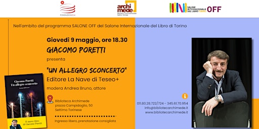 Hauptbild für Giacomo Poretti presenta "Un allegro sconcerto"