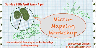 Imagen principal de Micro-mapping workshop at Bridgehouse Gardens