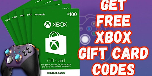 Primaire afbeelding van (Unused) Free Xbox gift cards codes 2024 no human verification