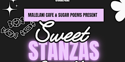 Sweet Stanzas Open Mic May primary image