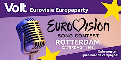 Imagem principal do evento Volt Eurovisie Europaparty