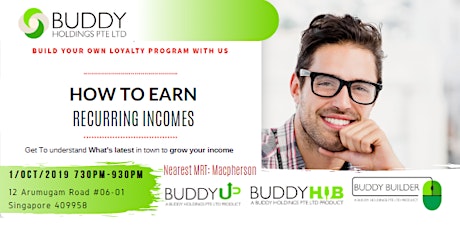Build a loyalty program, Earn Recurring Income Workshop primary image