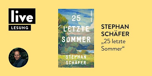 LESUNG: Stephan Schäfer  primärbild