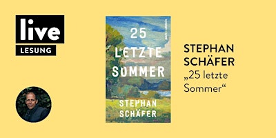 LESUNG: Stephan Schäfer  primärbild