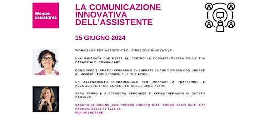 Hauptbild für La comunicazione innovativa dell' Assistente