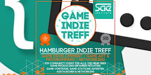 Hauptbild für Hamburger Game Indie Treff #40 (Game Art & Programming // Networking)