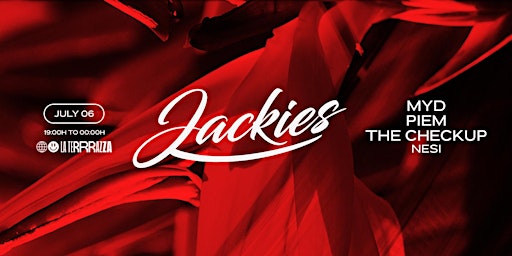 Imagem principal do evento Jackies Open Air Daytime with Myd at La Terrrazza