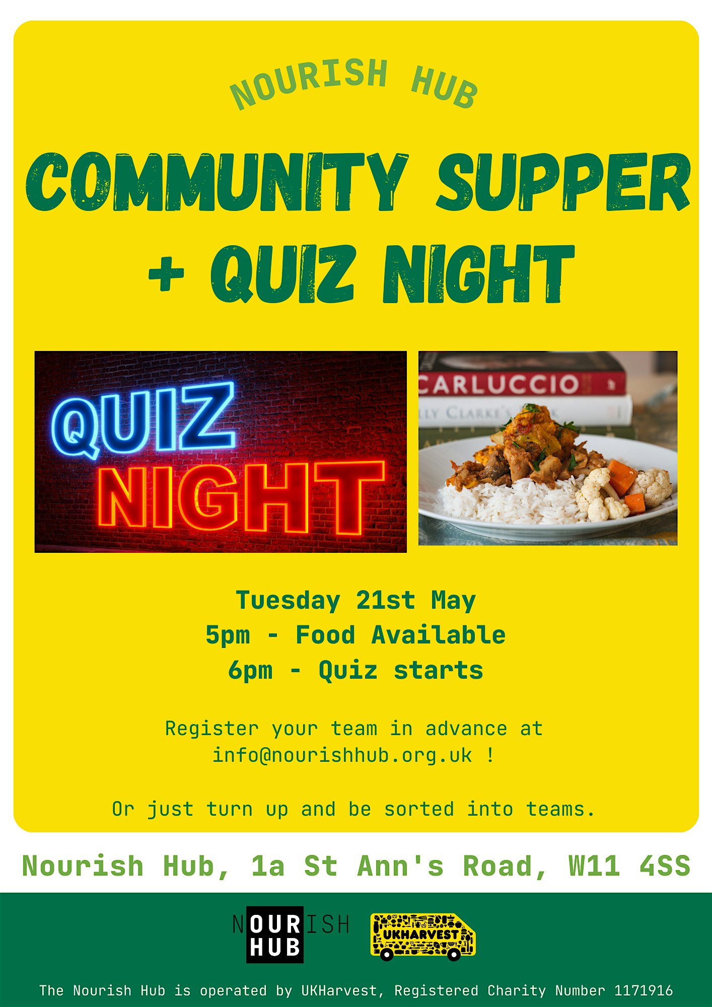 Community Supper & Quiz Night
