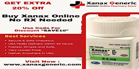 Purchase Xanax (Alprazolam) Online at Xanaxgeneric.com