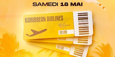 Imagem principal do evento Karibbean Airlines !
