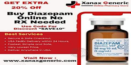 Purchase Diazepam (Valium) Online at Xanaxgeneric.com
