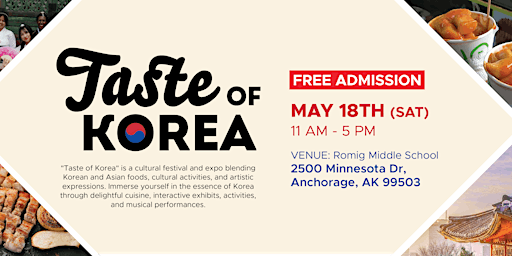 Taste of Korea in Anchorage primary image