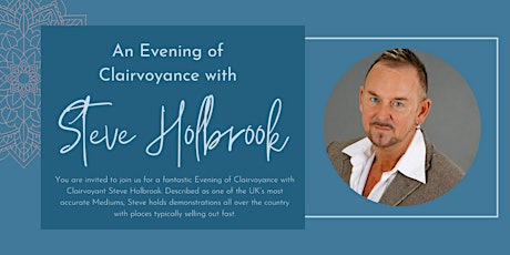 An Evening of Clairvoyance with Steve Holbrook