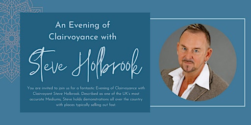 Immagine principale di An Evening of Clairvoyance with Steve Holbrook 