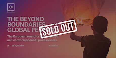 Beyond Boundaries Global Festival | For Conversational AI Professionals